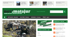Desktop Screenshot of novimatajur.it